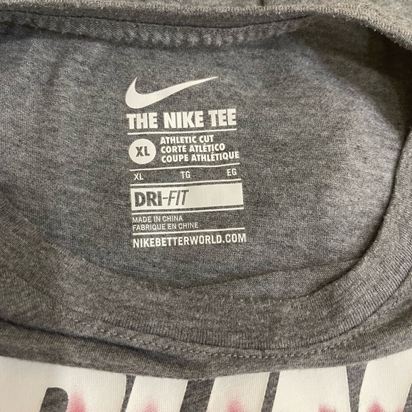 Nike Japan ‘Better World’ Grey Tee XL - Picture 5 of 5